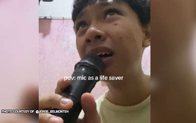 Anak minikropono paghingi ng sabon sa ermat habang umeebak.